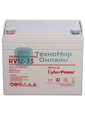 Батарея для ИБП PS CyberPower RV 12-33/12 В 33 А·ч