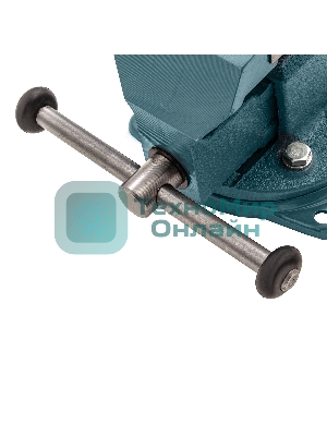 Тиски Россия слесарные,100 мм,поворотные 18663