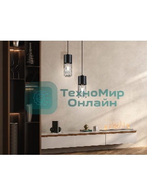Светильник Ambrella light TR8500 BK черный E27 max 60W D100*1000