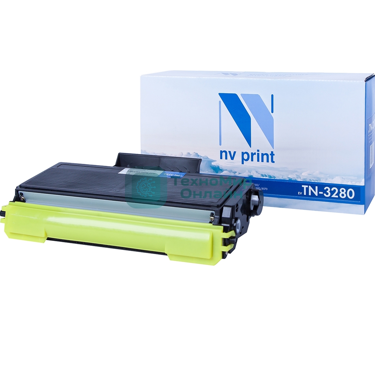Картридж NVPrint совместимый Brother TN-3280T для HL-5340D/5350DN/5370DW/MFC-8370/8880/DCP-8085/8070D (8000k)