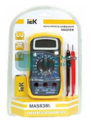 Мультиметр IEK Master MAS838L цифровой
