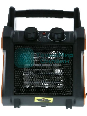 Тепловентилятор Sturm! FH2034CQ, черный/оранжевый, 2000 Вт, 20 м2, термостат