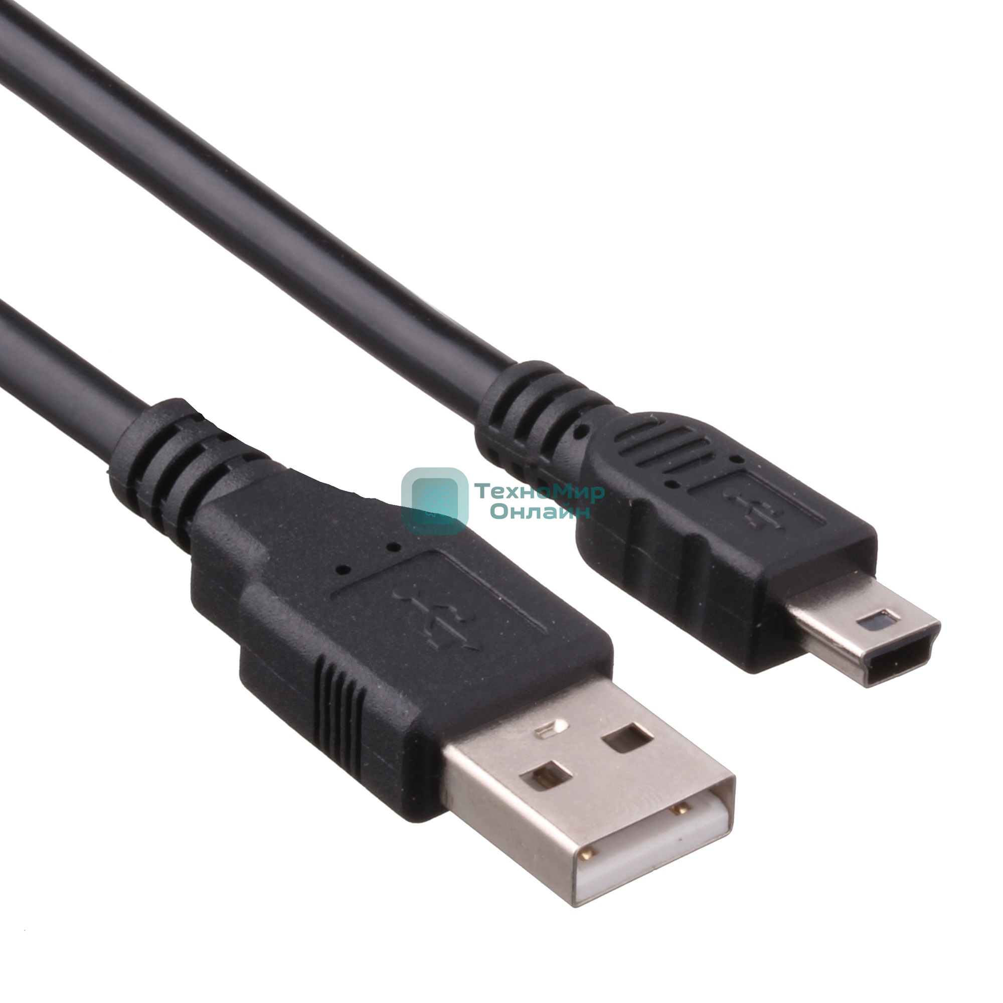 Кабель USB 2.0 ExeGate EX-CC-USB2-AMminiBM5P-3.0 (Am/miniBm 5P, 3м)