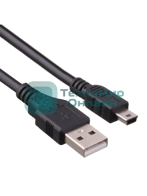 Кабель USB 2.0 ExeGate EX-CC-USB2-AMminiBM5P-3.0 (Am/miniBm 5P, 3м)
