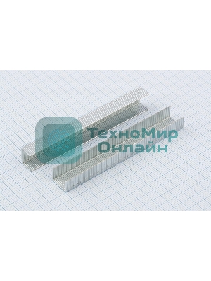 Скобы Gross 8 мм, для мебельного степлера, усиленные, тип 53, 1000 шт.