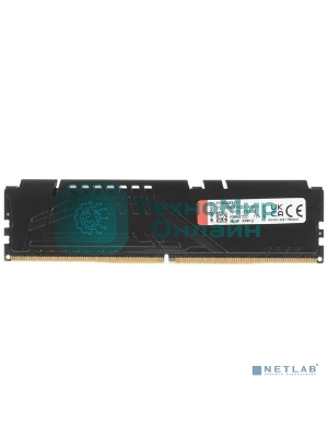 Оперативная память Kingston Fury Beast, DDR5, 16GB (1x16GB), 5600MHz, CL40, DIMM, с радиаторами, черный