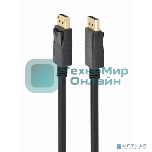 Кабель Filum Display port 1.8 м., ver.1.2, медь, черный, разъемы: Display port male- Display port male, пакет. FL-C-DP1.2M-DP1.2M-1.8M (894196)