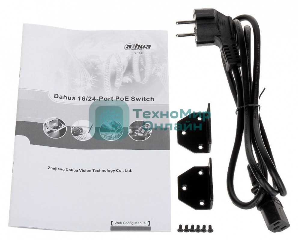 Коммутатор Dahua DH-PFS4226-24ET-360 управляемый