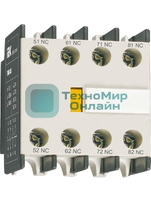 Приставка конт. ПКИ-40 IEK KPK10-40