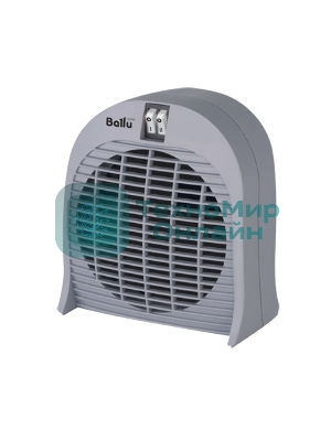 Тепловентилятор Ballu BFH/S-04 серый, 2000 Вт, 25 м2, термостат