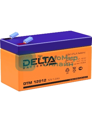 Батарея для ИБП Delta DTM 12012 (12V 1.2Ah)