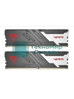 Оперативная память Patriot Viper Venom, DDR5, 32GB (2x16GB), 7200MHz, CL34, DIMM, с радиаторами, RGB, черный