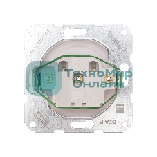 Розетка Kranz 1-ая DEA б/з с/у 10А мех. белый (1/10/120)