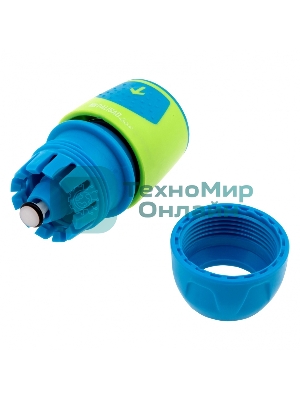 Соединитель быстросъемный LUXE Palisad для шланга 1/2-3/4