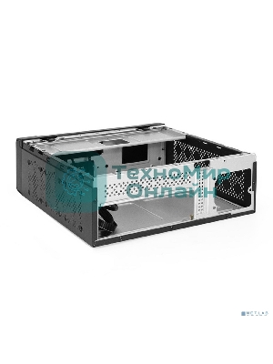 Компьютерный корпус Desktop ExeGate FL-102-TPS450 (mini-ITX, БП TPS450 с вент. 8см, 2*USB + 1*USB 3.0, аудио, черный)