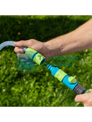 Шланг поливочный Palisad прозрачный армированный 3-х слойный, 1/2