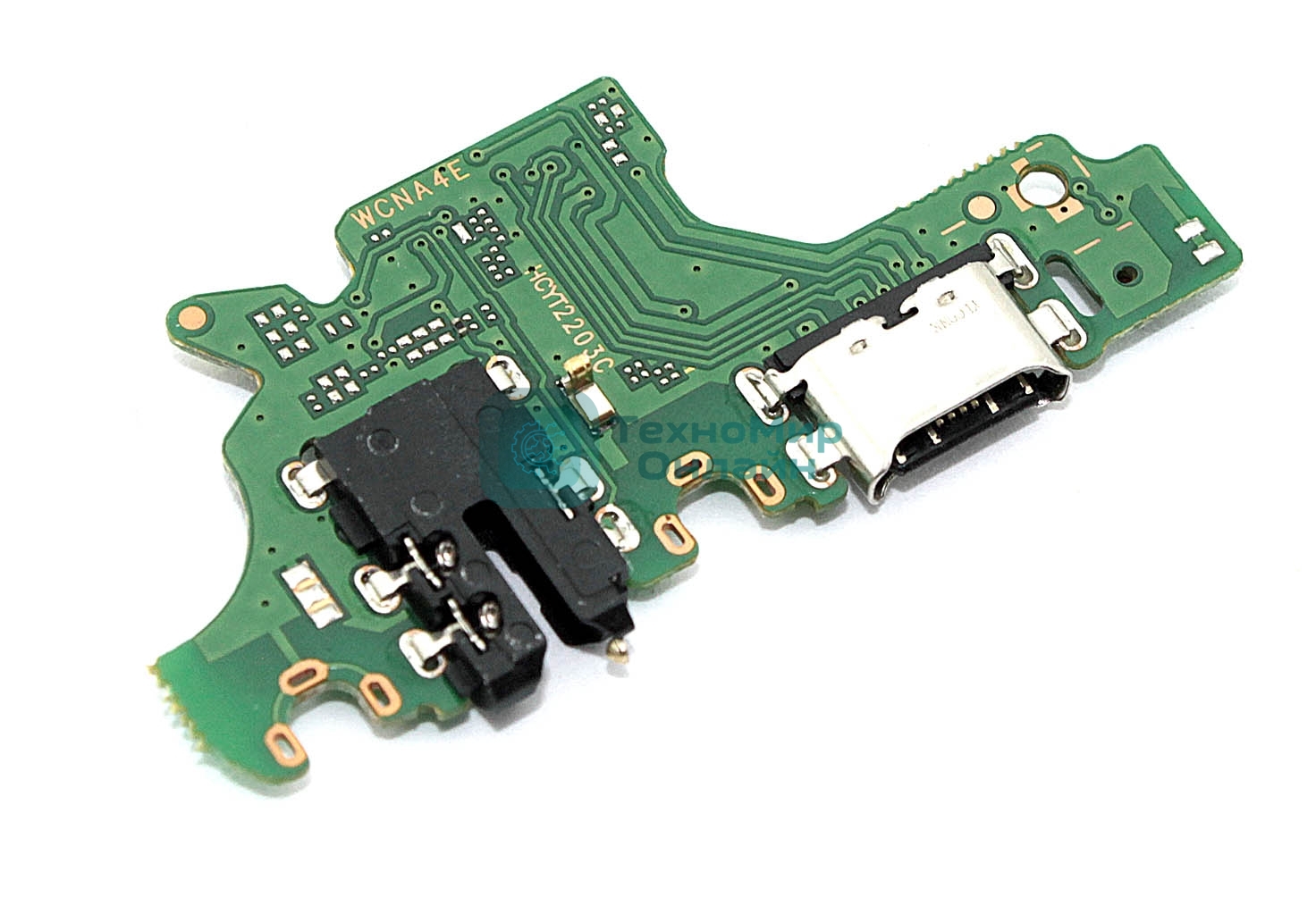 Нижняя плата с разъемом зарядки и микрофоном для Huawei Nova 4E