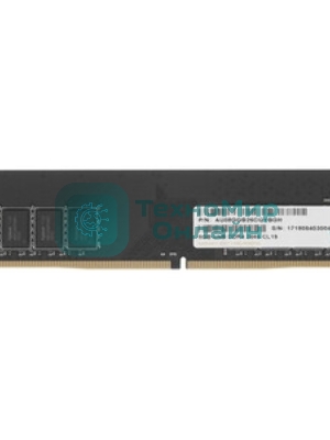 Оперативная память Apacer, DDR4, 8GB (1x8GB), 2666MHz, CL19, SO-DIMM