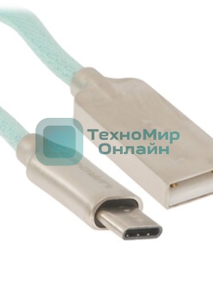 Кабель Crown USB - USB Type-C CMCU-3102C blue