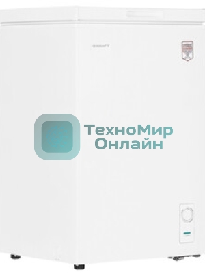 Морозильный ларь Kraft BD(W)-102QX, белый, 105л