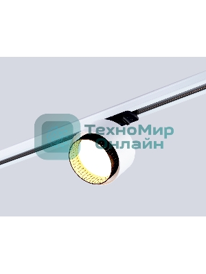 Трековый однофазный светильник Ambrella light GL5379 WH/BK белый/черный GX53 max 12W D95*130