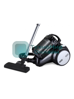 Пылесос Centek CT-2524 черный/серый, 420/2300 Вт, уборка сухая, пылесборник контейнер 2 л