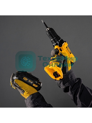 Батарея аккумуляторная Denzel B-18-2.0, Li-Ion, 18 В, 2,0 А·ч