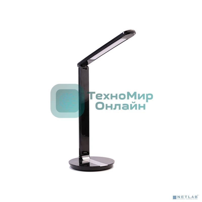 Настольный светильник Ultraflash UF-810 C02 черный (Led, светильник настольный, 11Вт, димм., 3 цвет.темп.)
