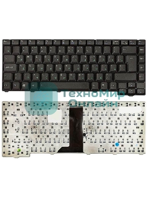 Клавиатура для ноутбука Asus F3 X53 черная 28pin