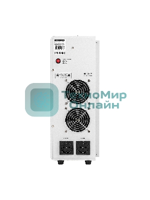 Стабилизатор напряжения настенный ExeGate Master Turbo XV-15000 (15000ВА, вход 80-265В, цветной дисплей, выход 220В±8%, КПД 98%, 5 уровней защиты, задержка, усиленный метал.корпус, 2*Schuko+клем.колодка, RTL)