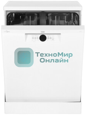 Посудомоечная машина Beko BDFN26422W, белый, 59.8 см, 14 компл., сушка интенсивная, 44 дБ, класс A++, A