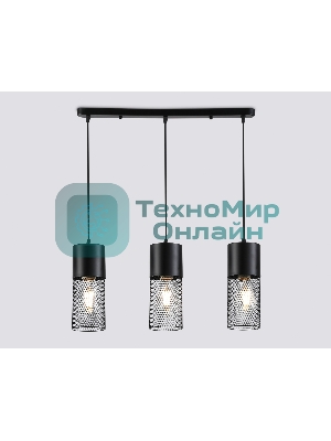 Светильник Ambrella light TR8501/3 BK черный E27/3 max 60W 550*100*1000