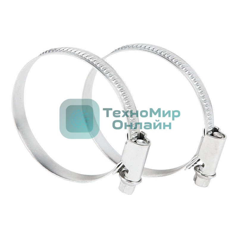 Хомут стальной Rexant червячный 40-60