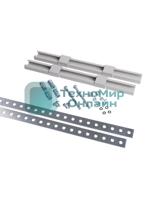 Комплект крепления металлокорпуса к столбу монтаж. полосой IEK YKK-0-125