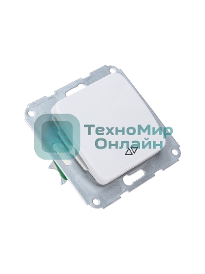 Переключатель Kranz DEA 1кл перекрест. с/у 10А мех. белый (1/10/120)