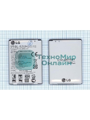 Аккумуляторная батарея BL-52UH для LG L70 D325