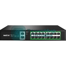 Коммутатор 16PORT 10/100M 16POE+2XGE+SFP P116GC NETIS
