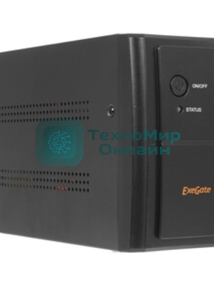 Источник бесперебойного питания ExeGate SpecialPro UNB-1200.LED.AVR.C13.RJ 1200VA/750W, LED, AVR, 6*IEC-C13, RJ45/11, черный