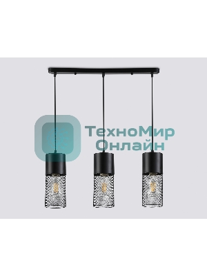 Светильник Ambrella light TR8501/3 BK черный E27/3 max 60W 550*100*1000