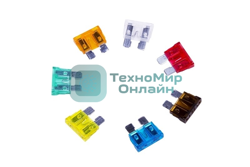 Набор автомобильных предохранителей Rexant 