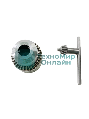 Патрон сверлильный Kranz с ключом для сверл 1.5-13.0мм 1/2-20UNF