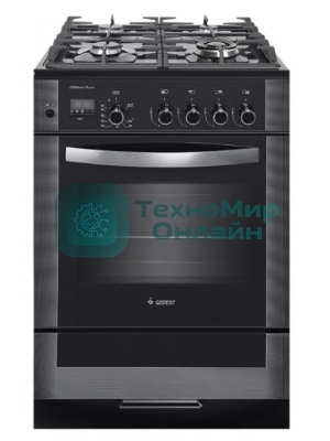 Плита газовая Gefest ПГ 6500-04 0244 черный, конфорок 4 шт, духовка 52 л, 60 см x 85 см x 60 см