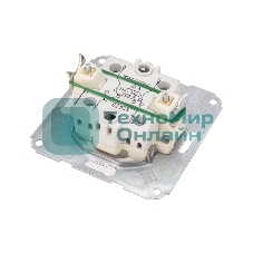 Переключатель Kranz DEA 1кл перекрест. с/у 10А мех. белый (1/10/120)