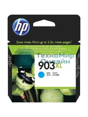 Картридж струйный HP 903XL T6M03AE голубой для HP OJP 6960/6970 (825стр.)