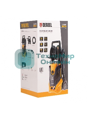 Мойка высокого давления Denzel R-165D, 2200 Вт, 165 бар, 58235