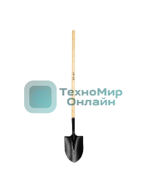 Лопата штыковая Palisad LUXE амер. типа, 215х285х1500 мм, деревянный лакированный черенок