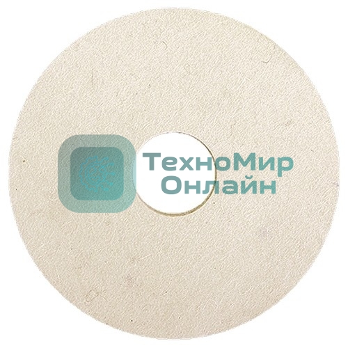 Круг Matrix полировальный из натурального войлока, 125x20x32 мм