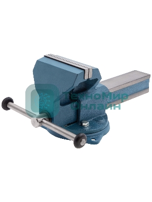 Тиски слесарные Россия,140 мм,поворотные 18667