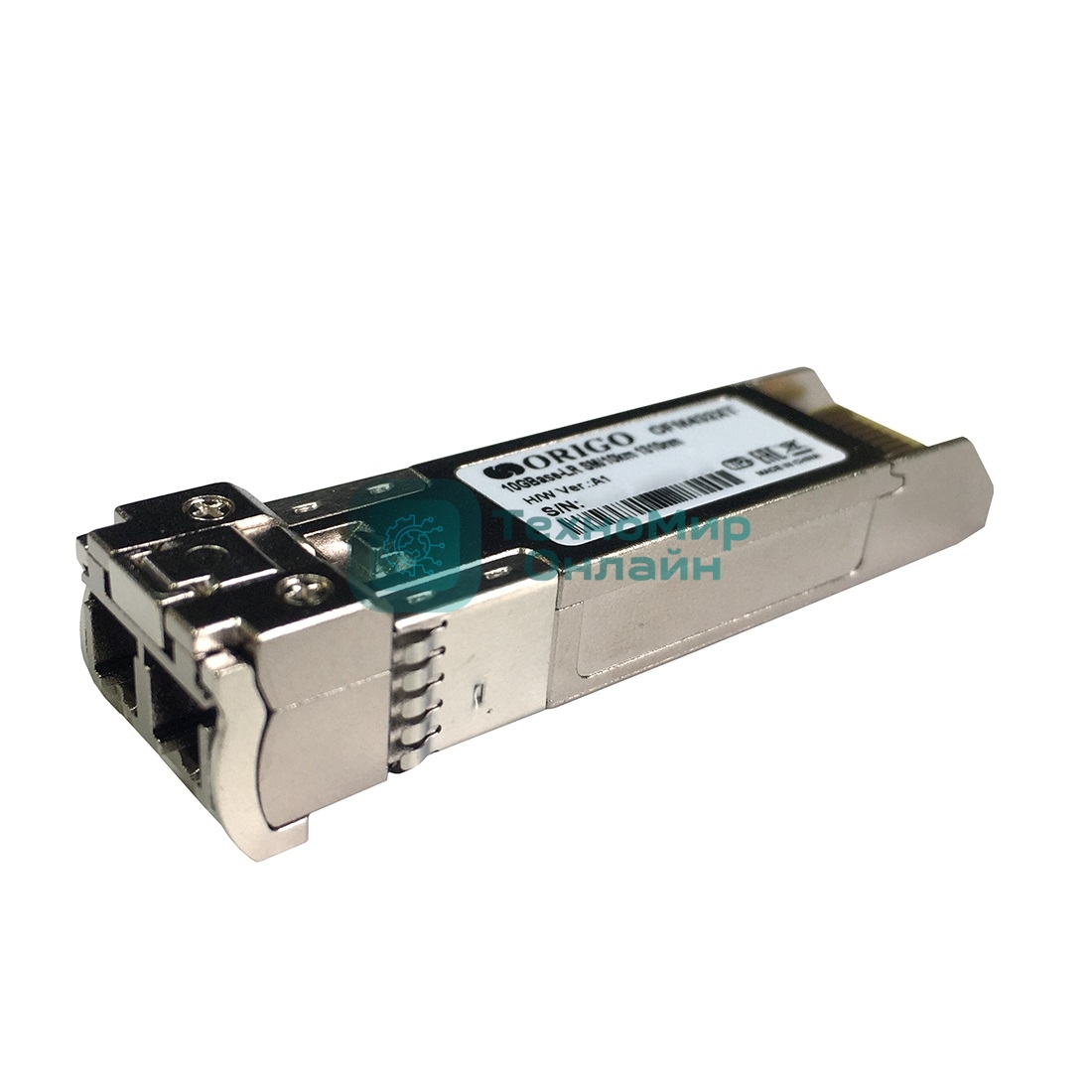 Трансивер ORIGO OFM432XT SFP+ Transceiver, 10Gbase-LR, Duplex LC, 1310nm, Single-mode, 10KM