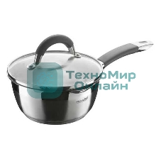 Ковш Rondell RDS-027 Flaммe 1,0 л Rondell RDS-027 с/кр 14 см 1,0 л Flaммe. Диаметр: 14 см. Объем: 1.0 л. Высококачественная пищевая сталь 18/10. Толщина стенок 0.6 мм. Тройное вштампованное, а затем вплавленное дно 5.0 мм. Комбинированная (зеркальная + матированная) обработка внешней поверхности. Отметки литража на внутренней поверхности посуды. Эргономичные крышка из термостойкого стекла со специальным ободком для удобного слива жидкости (2 диаметра отверстий). Ненагревающиеся ручки из нержавеющей стали с вставками из силикона. Надежное клепочное крепление. Плавный переход от дна к стенкам. Подарочная упаковка с ручкой. Буклет с рецептами. Подходит для всех видов плит и посудомоечной машины.